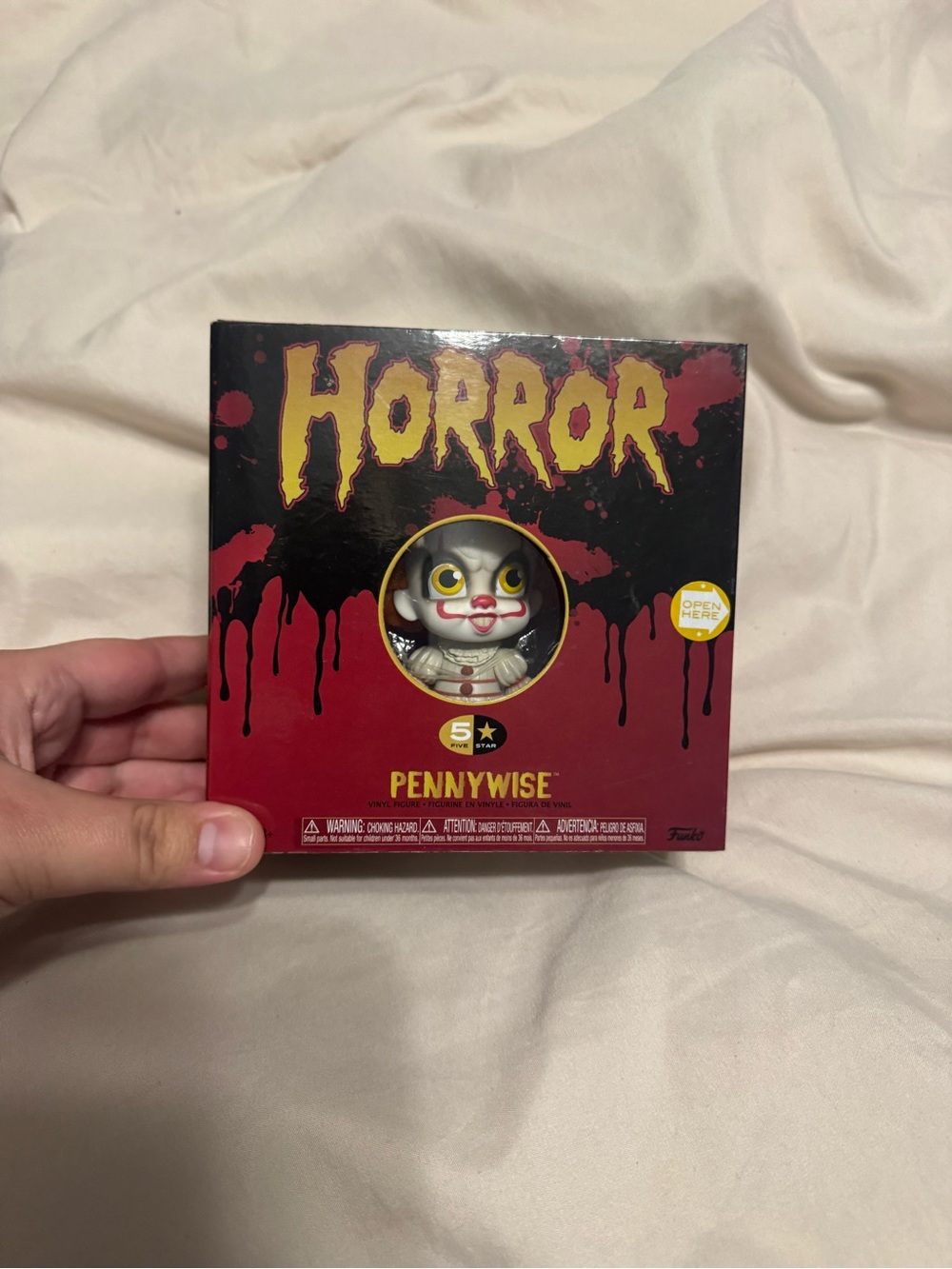 Funko Horror Pennywise Collectible Box - Red and Black